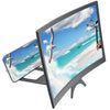 Suport si amplificator 3D, magnifiere ecran pentru telefon, 12 inch