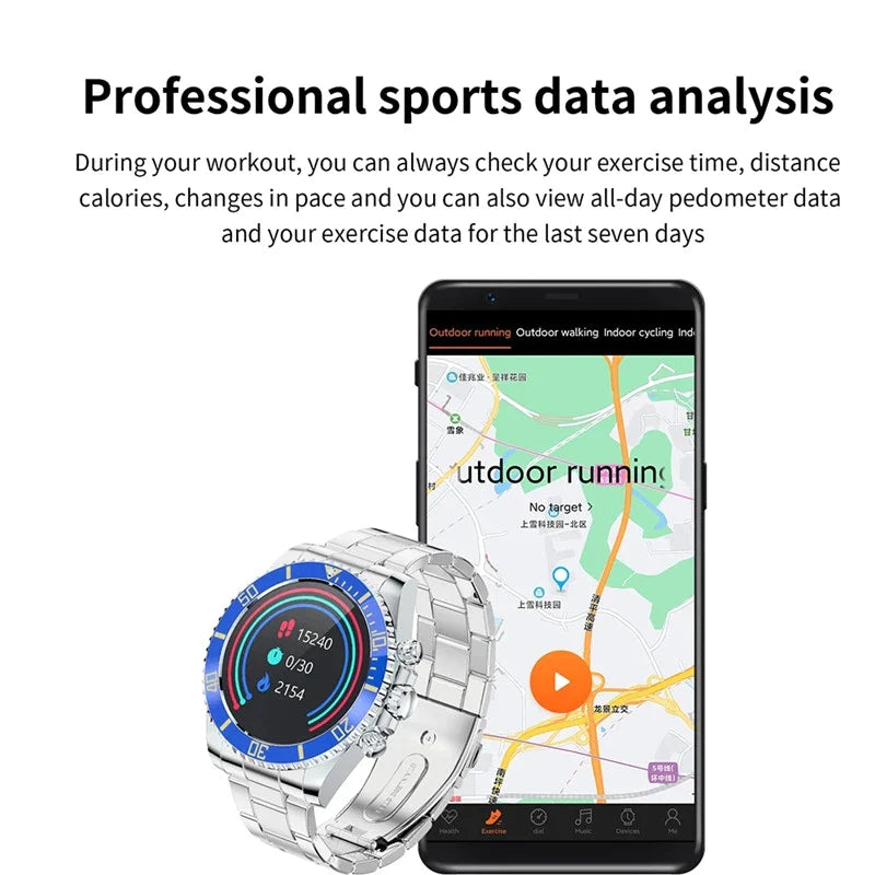 Ceas smartwatch bluetooth  Smart Moon - Auros