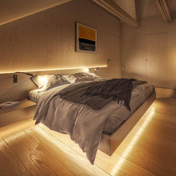 Kit banda led RGB cu 2 senzori programabili Iluminare pat - Auros