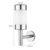 Lampa solara ecologica cu senzor de lumina, 25 x 14.5 cm