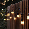 Ghirlanda solara cu 10 becuri Led Filament incluse, 2W, 3000K, IP65 lumina calda - Auros