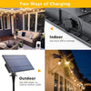 Ghirlanda solara cu 10 becuri Led Filament incluse, 2W, 3000K, IP65 lumina calda - Auros