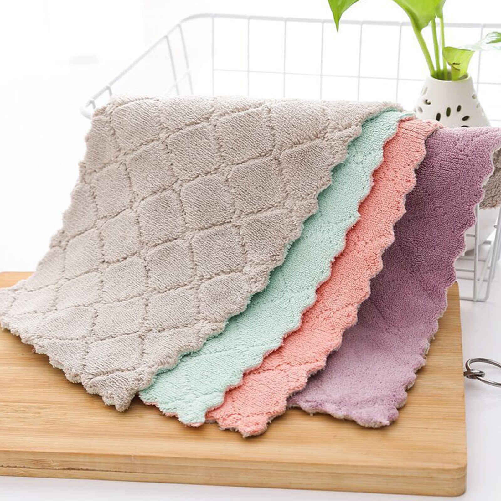 Set 2 lavete microfibra, universale 30 x 30 cm - Auros