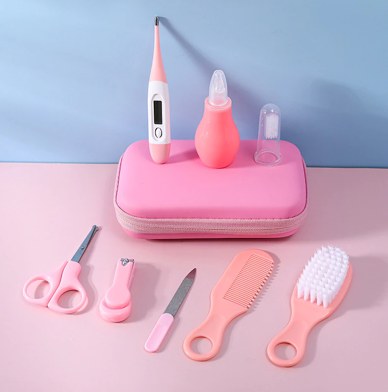 Set complet de îngrijire personală pentru copii - 9 accesorii incluse