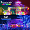 Instalatie Craciun Led-uri RGB, Smart APP, telecomanda, USB, jocuri de lumini in functie de ritm muzica - Auros