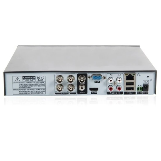 Sistem de supraveghere CCTV FULL HD, Kit DVR cu 4 camere exterior/interior, Hard Disk inclus