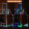 Instalatie Craciun Led-uri RGB, Smart APP, telecomanda, USB, jocuri de lumini in functie de ritm muzica - Auros