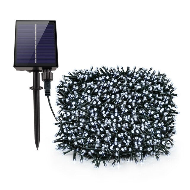 Sir solar LED pentru exterior cu incarcare solara