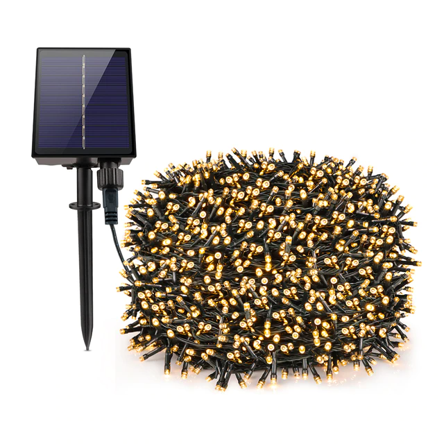 Sir solar LED pentru exterior cu incarcare solara