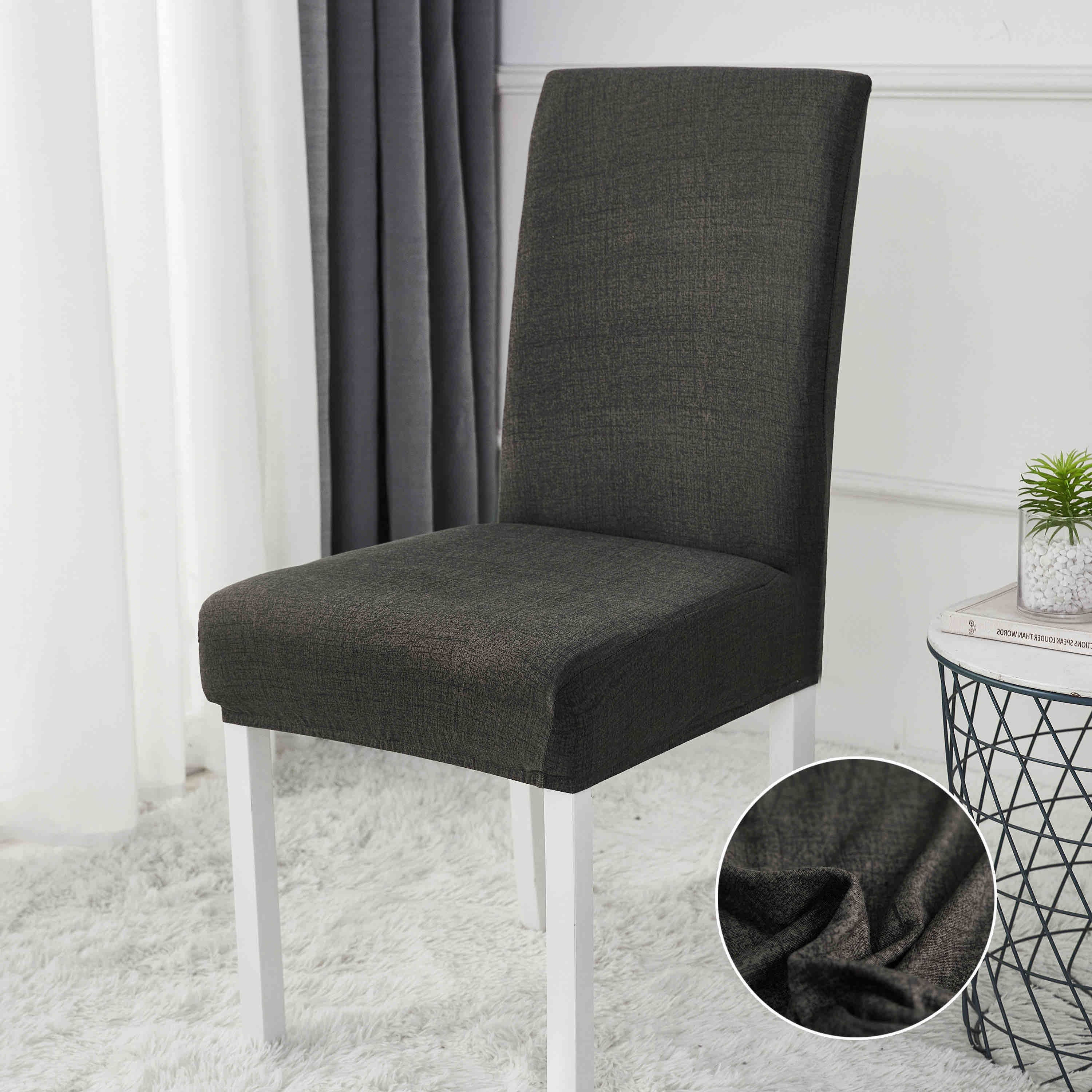 Set 6 huse universale, elastice, pentru scaun - Auros