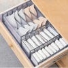 Set 3 piese organizatoare lenjerie intima pentru sertar, negru - Auros