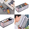 Set 3 piese organizatoare lenjerie intima pentru sertar, negru - Auros