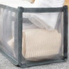 Set 3 piese organizatoare lenjerie intima pentru sertar, negru - Auros