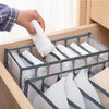 Set 3 piese organizatoare lenjerie intima pentru sertar, negru - Auros