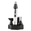 Trimmer barbati 4 în 1 pentru barba, perciuni, nas si sprancene, Kemei KM-6650 - Auros