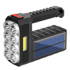 Lanterna cu 8 LED-uri si LED COB incarcare solara si USB - Auros