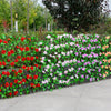 Gard viu artificial extensibil, vesnic verde, 220x70 sau 120x120