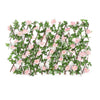 Gard viu artificial extensibil, vesnic verde, 220x70 sau 120x120