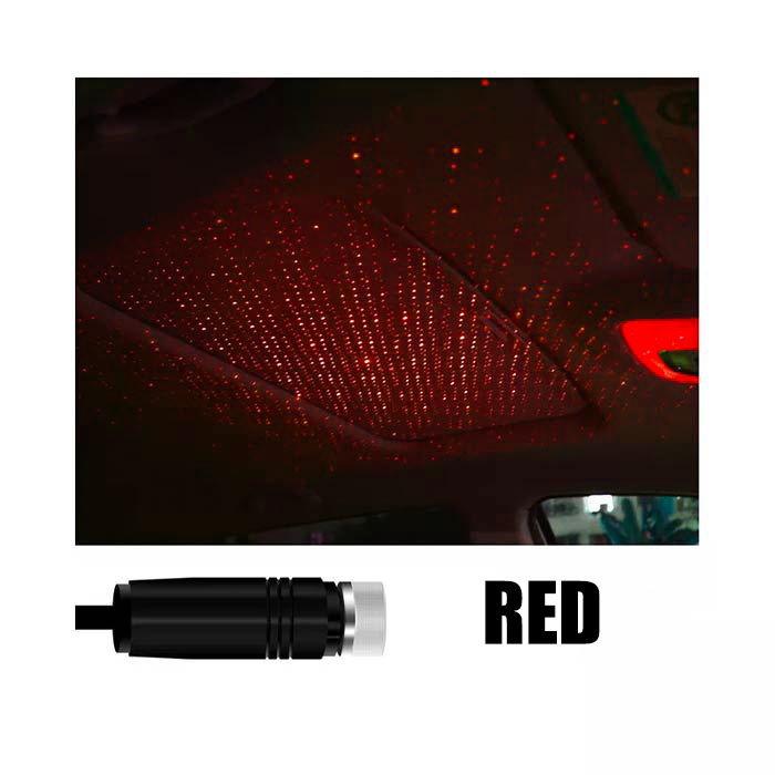 Proiector laser cu cer de noapte USB verde - Auros