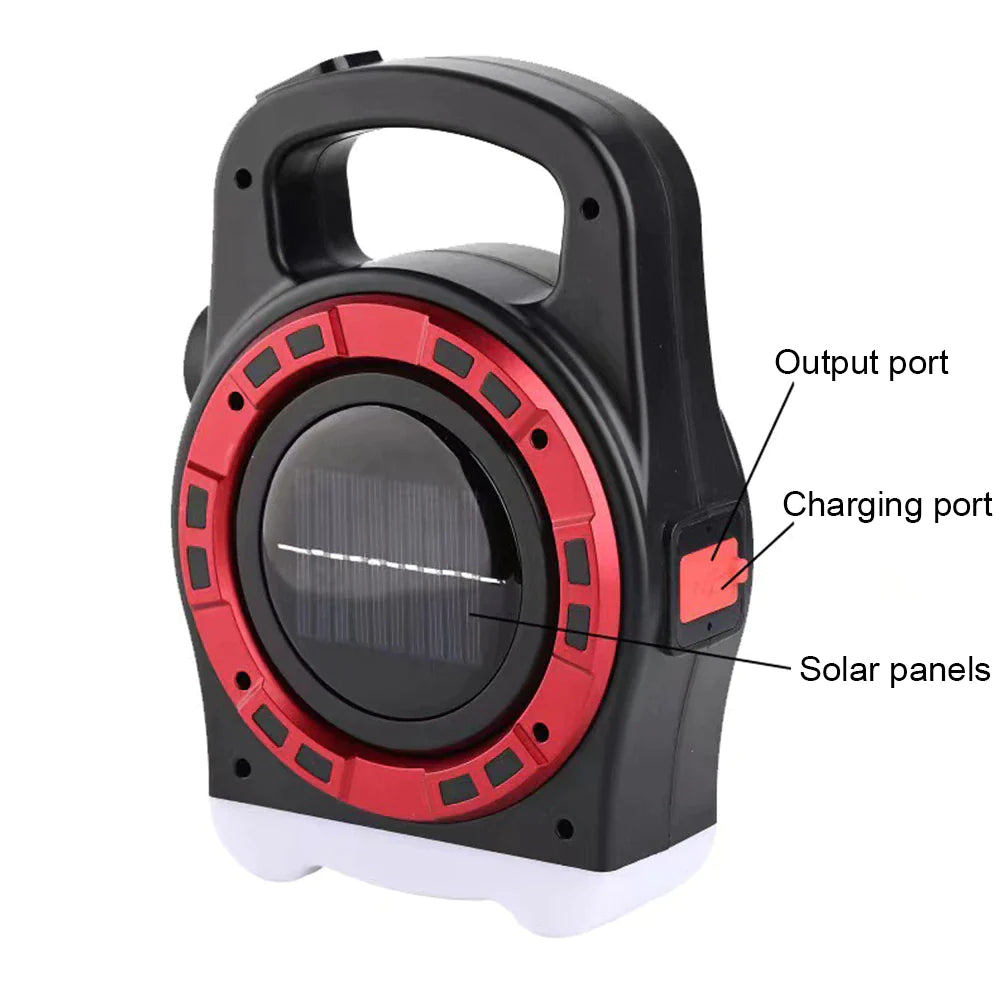 Lanterna solara LED 20W, 3 moduri iluminare - Auros