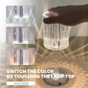 Lampa de masa wireless din cristal acrilic cu touch si incarcare prin usb - Auros