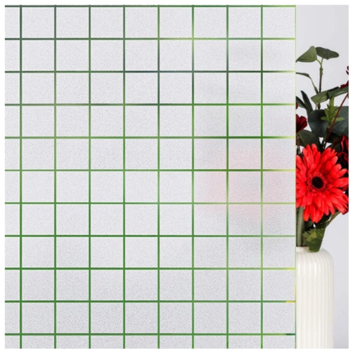 Folie mata pentru geam, tip sablare, protectie vizuala 45x300cm