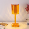 Lampa de masa wireless din cristal acrilic cu touch si incarcare prin usb - Auros