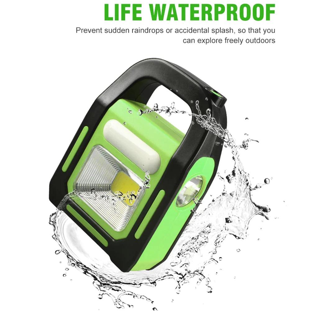 Lanterna solara COB LED portabila pentru camping - Auros