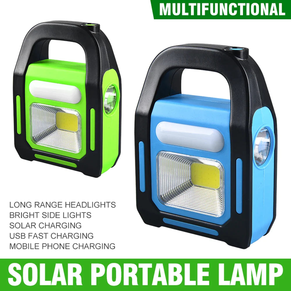 Lanterna solara COB LED portabila pentru camping - Auros