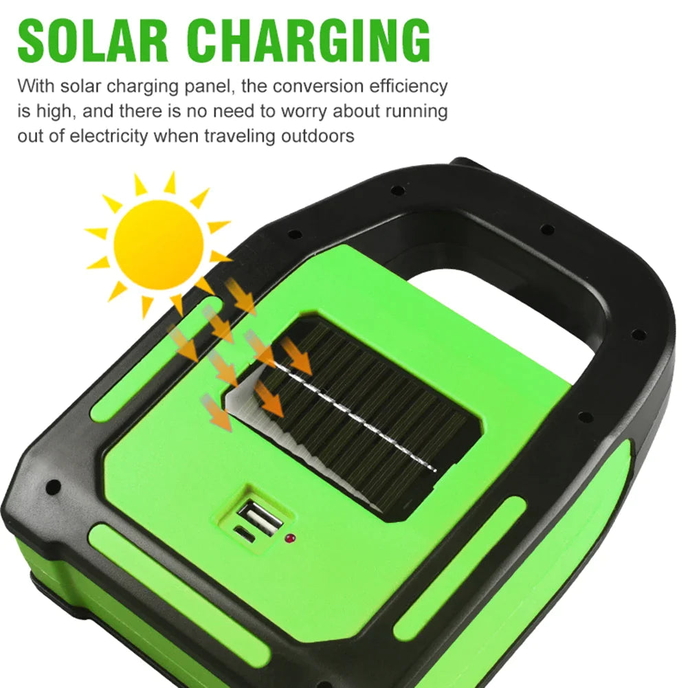 Lanterna solara COB LED portabila pentru camping - Auros