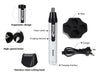 Trimmer barbati 4 în 1 pentru barba, perciuni, nas si sprancene, Kemei KM-6650 - Auros