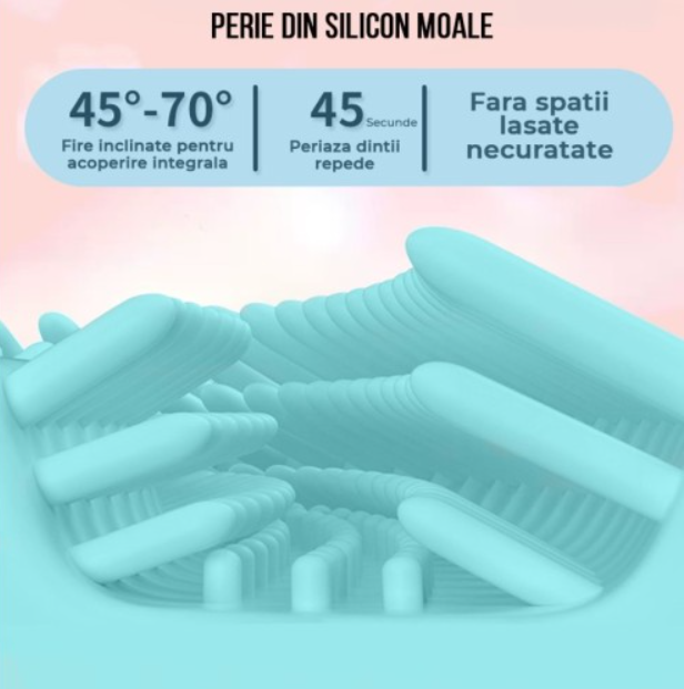 Periuta de dinti pentru copii in forma de U, 2-7 ani - Auros