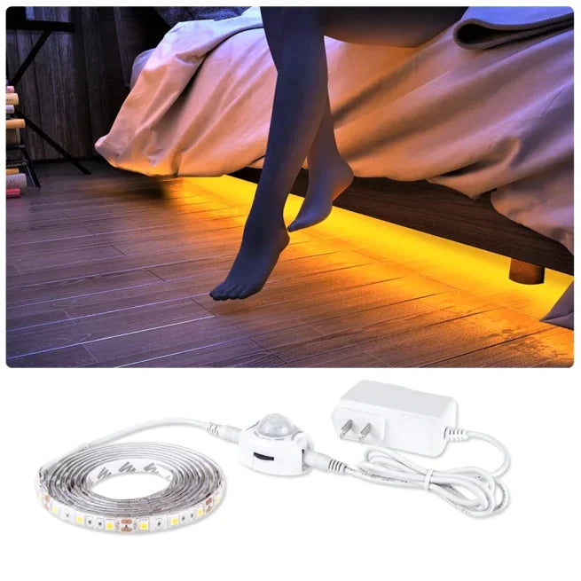 Kit banda led RGB cu 2 senzori programabili Iluminare pat - Auros
