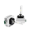 Set 2 becuri Xenon D1S White auto pentru far, suport metalic, 35W, 6000K - Auros