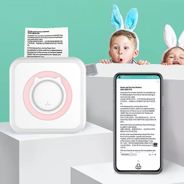 Mini imprimanta termica portabila pentru telefon