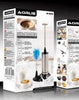 Mixer electric pentru lapte si dispozitiv pentru spalat pahare - Auros