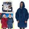 Patura-hanorac cu gluga, confortabila, calduroasa si pufoasa Huggle Hoodie - Auros