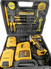 Trusa Bormasina 36V cu 2 acumulatori si incarcator + 37 Accesorii - Auros