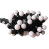 Instalatie solara cu globulete pentru brad sau decoratiuni, 100 bulbi cherry, 12m - Auros