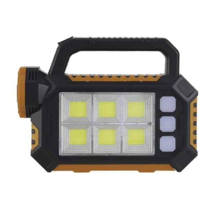 Lanterna cu lampa solara 6 LED COB, 1200 mAh, USB - Auros