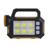 Lanterna cu lampa solara 6 LED COB, 1200 mAh, USB - Auros