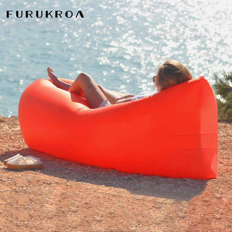 Saltea gonflabila pentru plaja, Lazy Bag - Auros