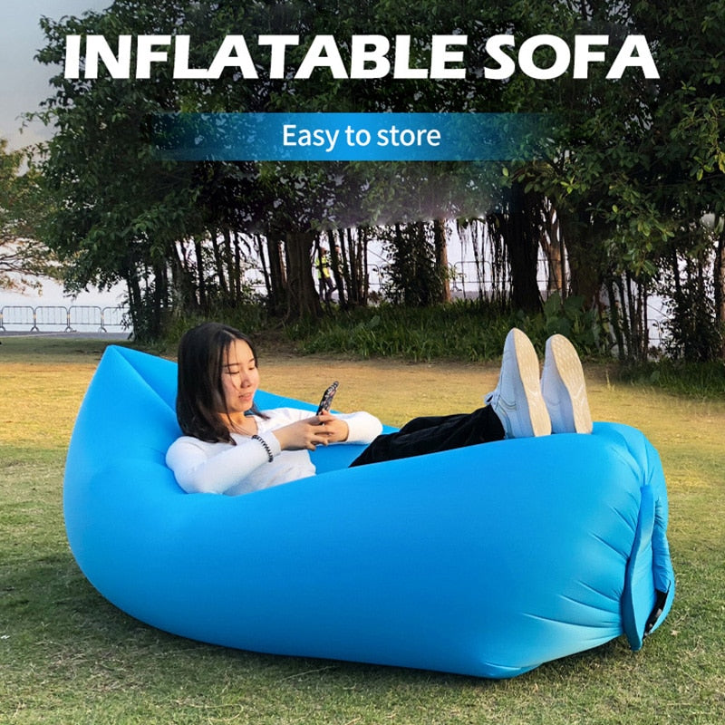 Saltea gonflabila pentru plaja, Lazy Bag - Auros