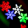 Proiector cu LED Multicolor, Fulgi de zapada - Auros