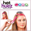 Pudra temporara pentru colorarea parului suvite, 4 culori, Hot Huez - Auros