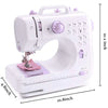 Masina de cusut Sew Simple K1127 Alb, 31x30x15 cm - Auros