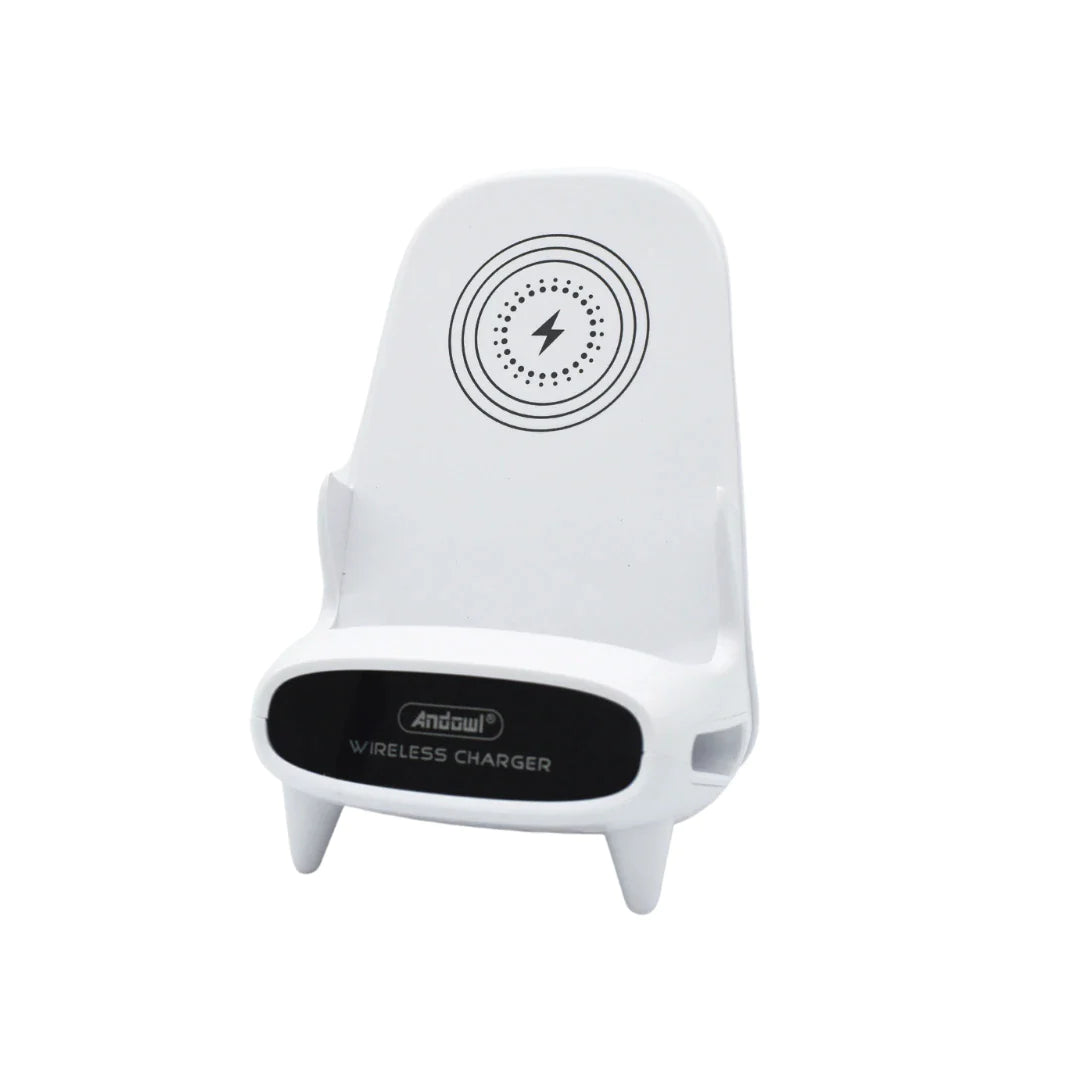 Incarcator Wireless Andowl M111 cu amplificator sunet - Auros
