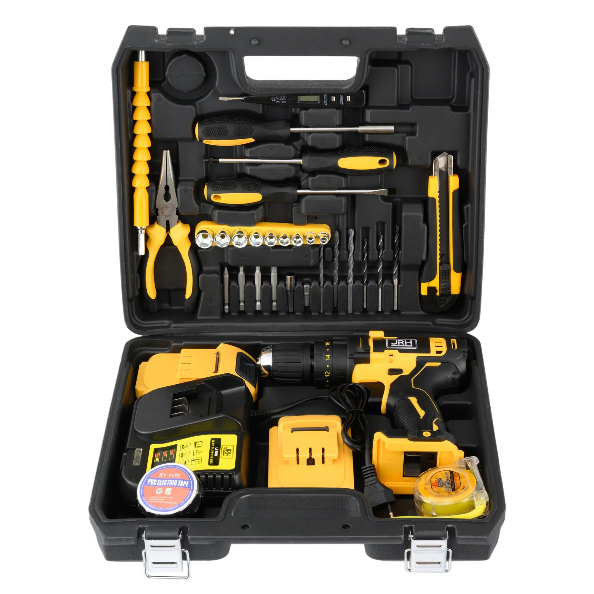 Trusa Bormasina 36V cu 2 acumulatori si incarcator + 37 Accesorii - Auros