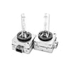 Set 2 becuri Xenon D1S White auto pentru far, suport metalic, 35W, 6000K - Auros