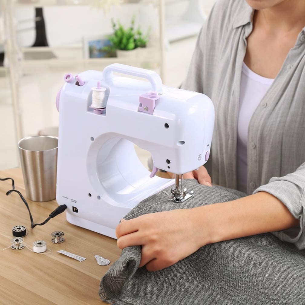 Masina de cusut Sew Simple K1127 Alb, 31x30x15 cm - Auros